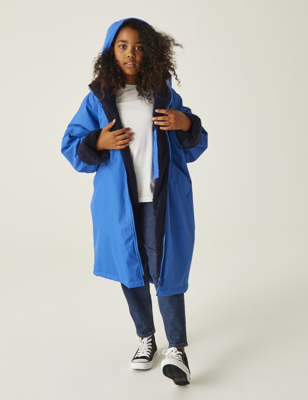 Waterproof Fleece Lined Changing Robe (5-13 Yrs) 3 of 8