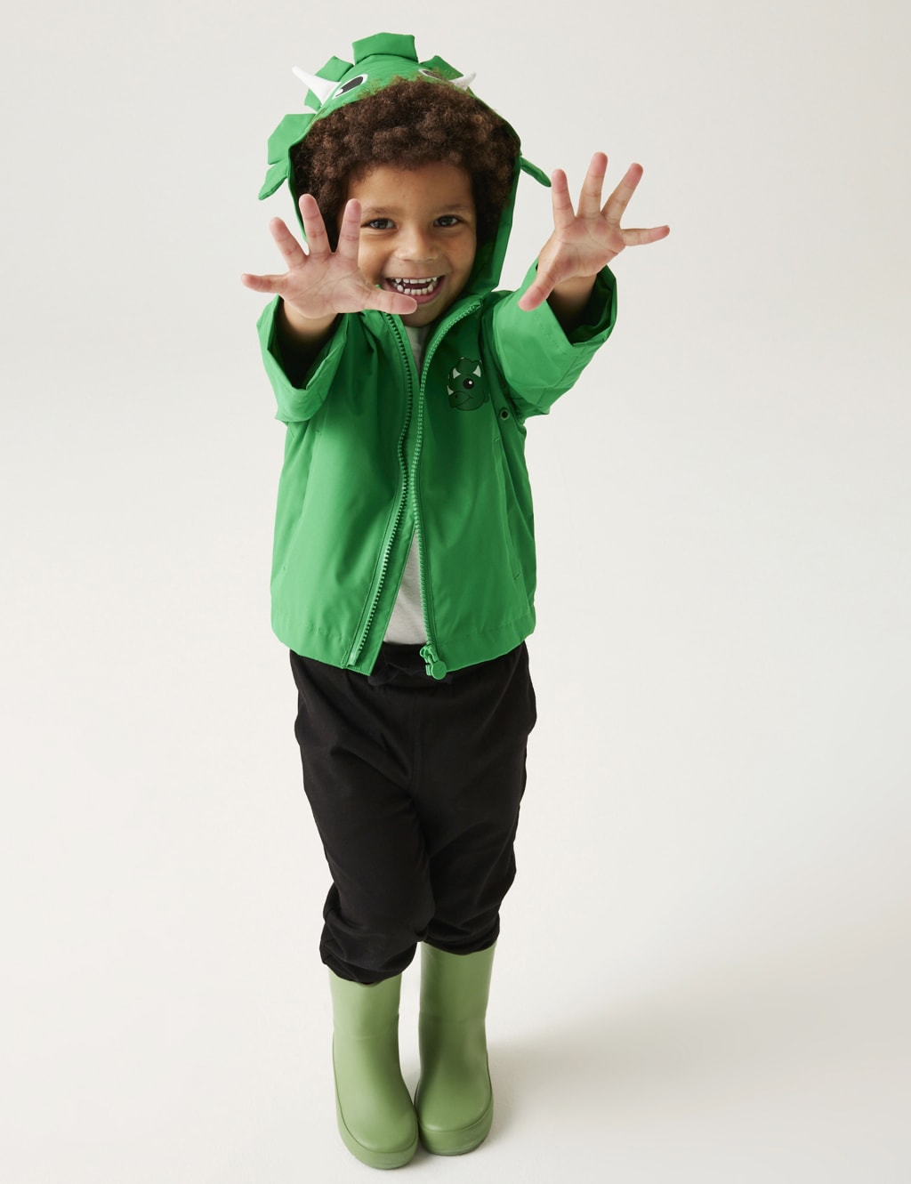 Hooded Animal Waterproof Jacket (6 Mths-3 Yrs) 3 of 6