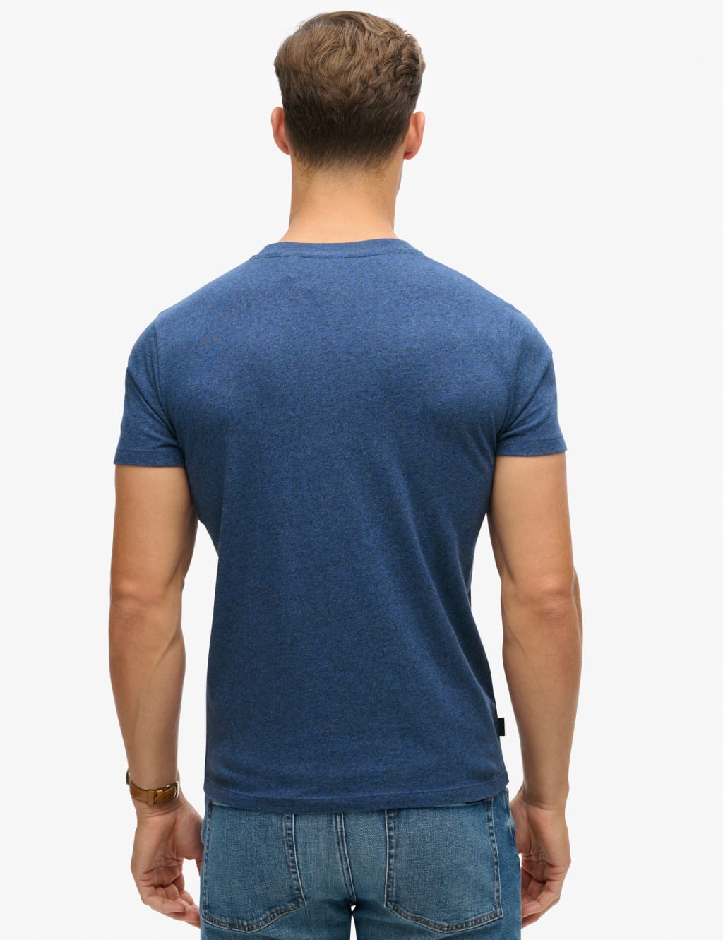 Slim Fit Pure Cotton Crew Neck T-Shirt 3 of 6