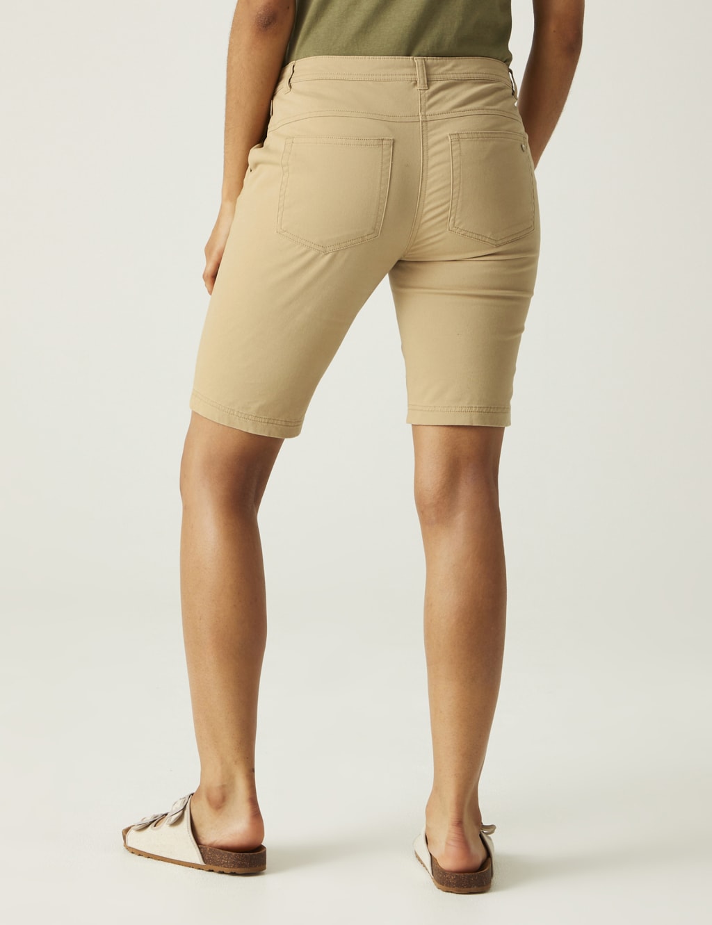 Regatta Ladies Bayletta Capri Trousers (True Denim Light) in Blue | UK