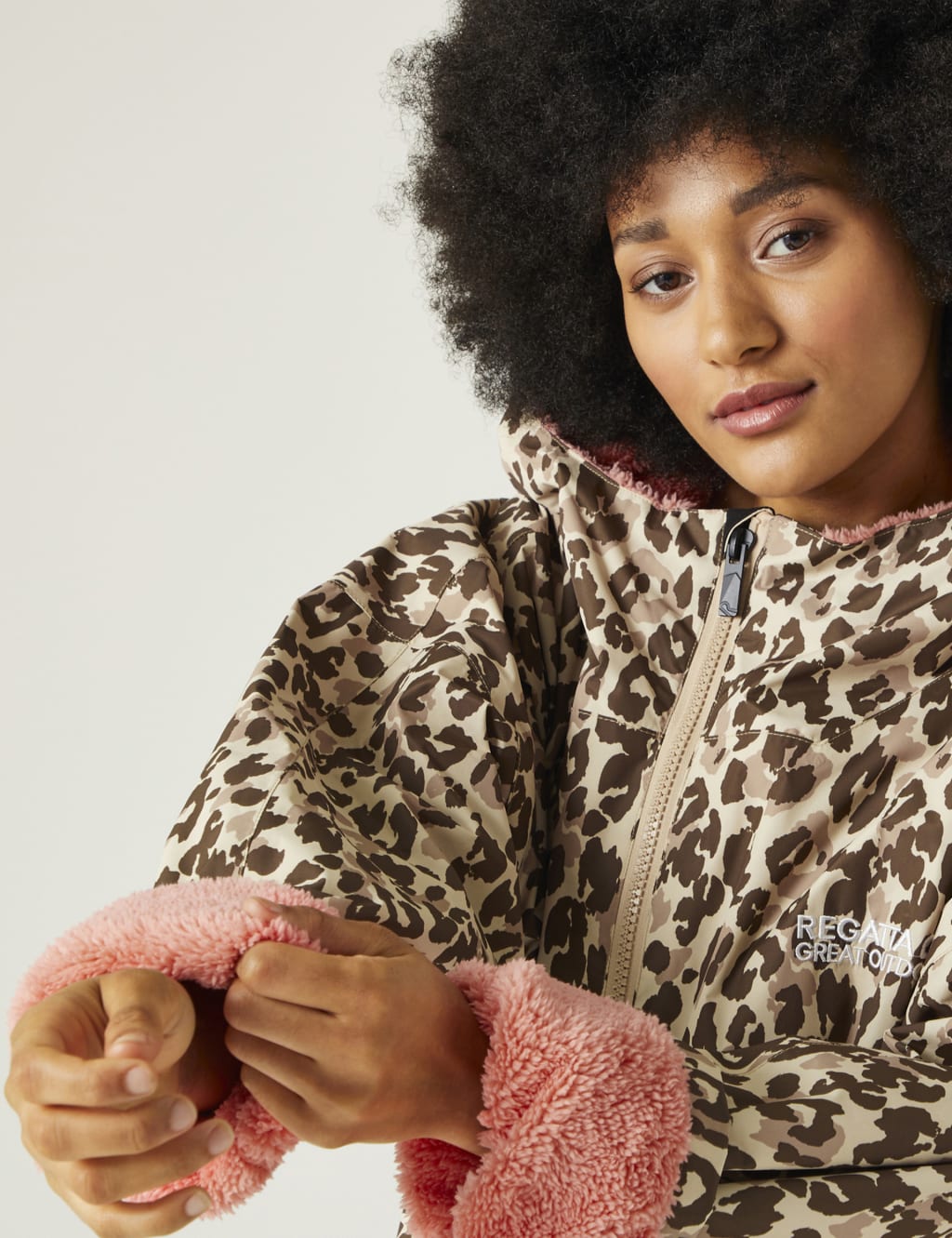 Replay leopard print jacket outlet