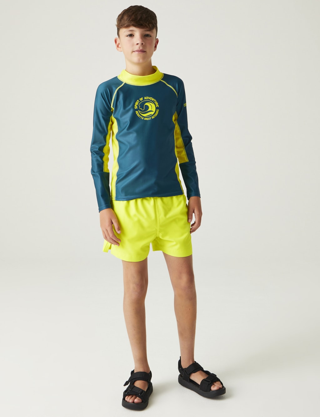 Hoku II Colourblock Rash Vest (3-14 Yrs) 3 of 5