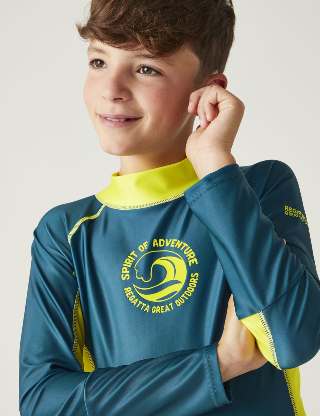 Hoku II Colourblock Rash Vest (3-14 Yrs) 5 of 5