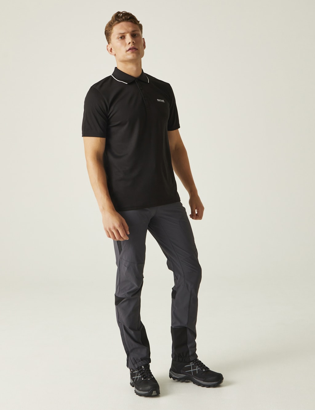 Maverik V Tipped Collar Polo Shirt 3 of 4