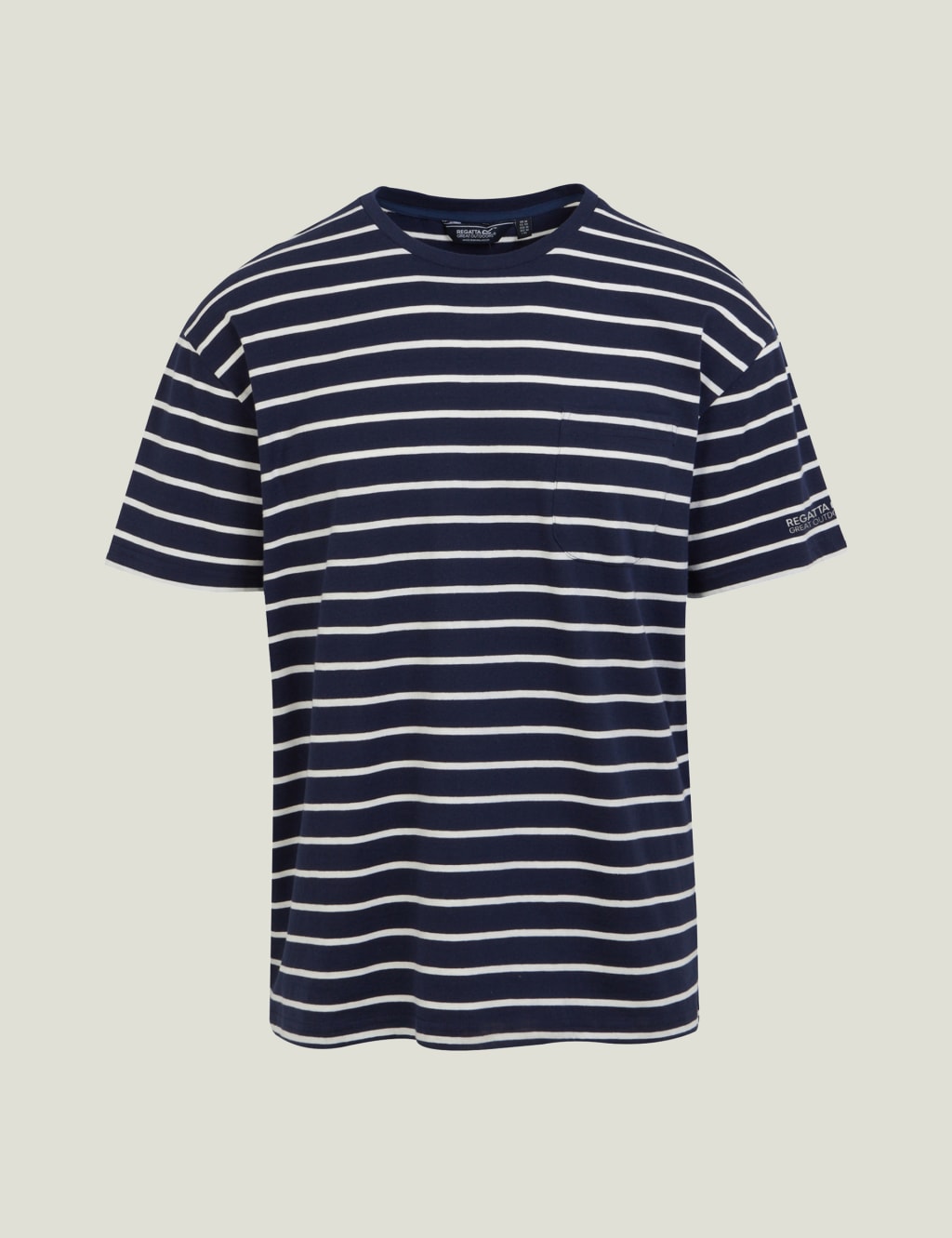 Shorebay Tee II Pure Cotton Striped T-Shirt 2 of 4