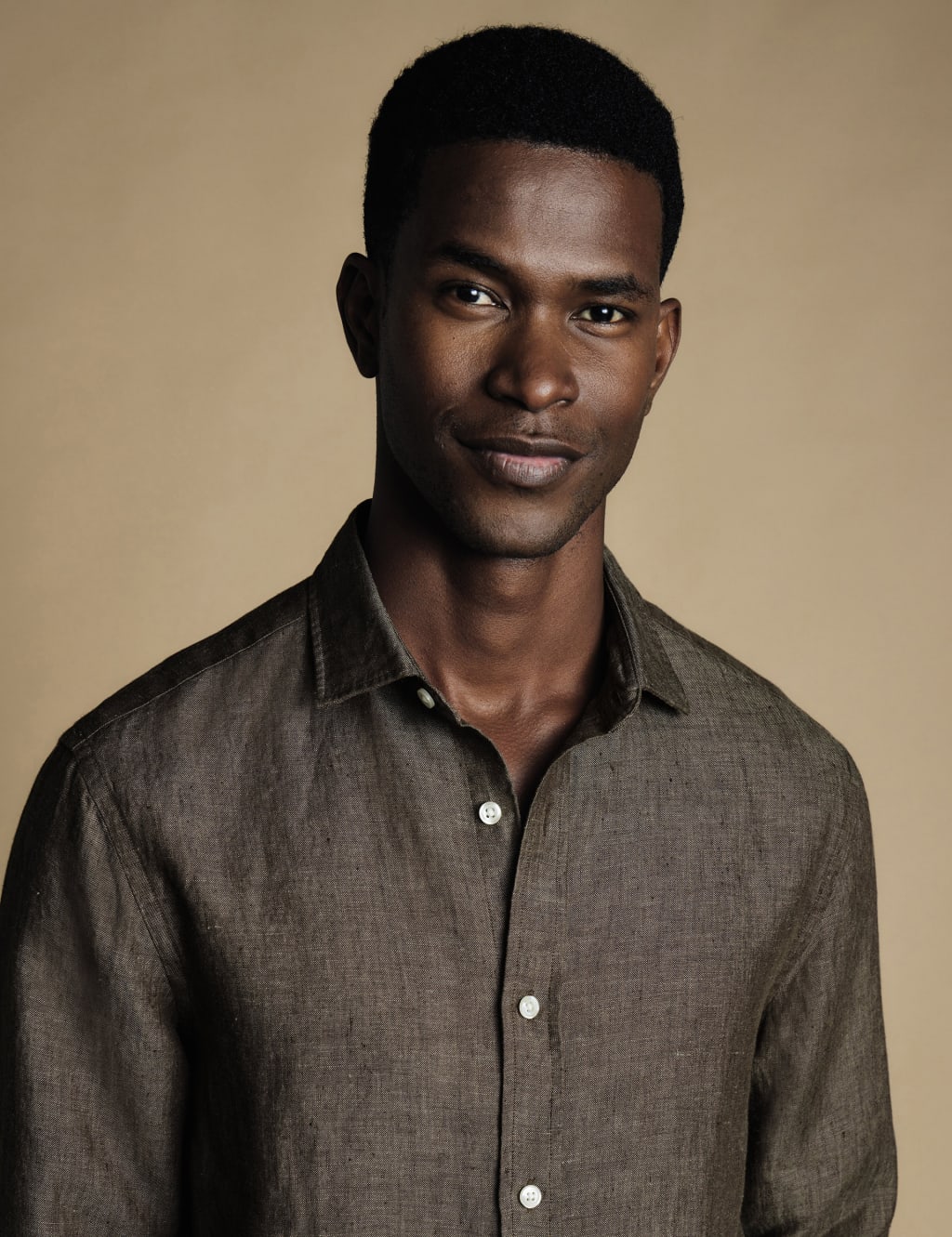 Slim Fit Pure Linen Shirt 3 of 6