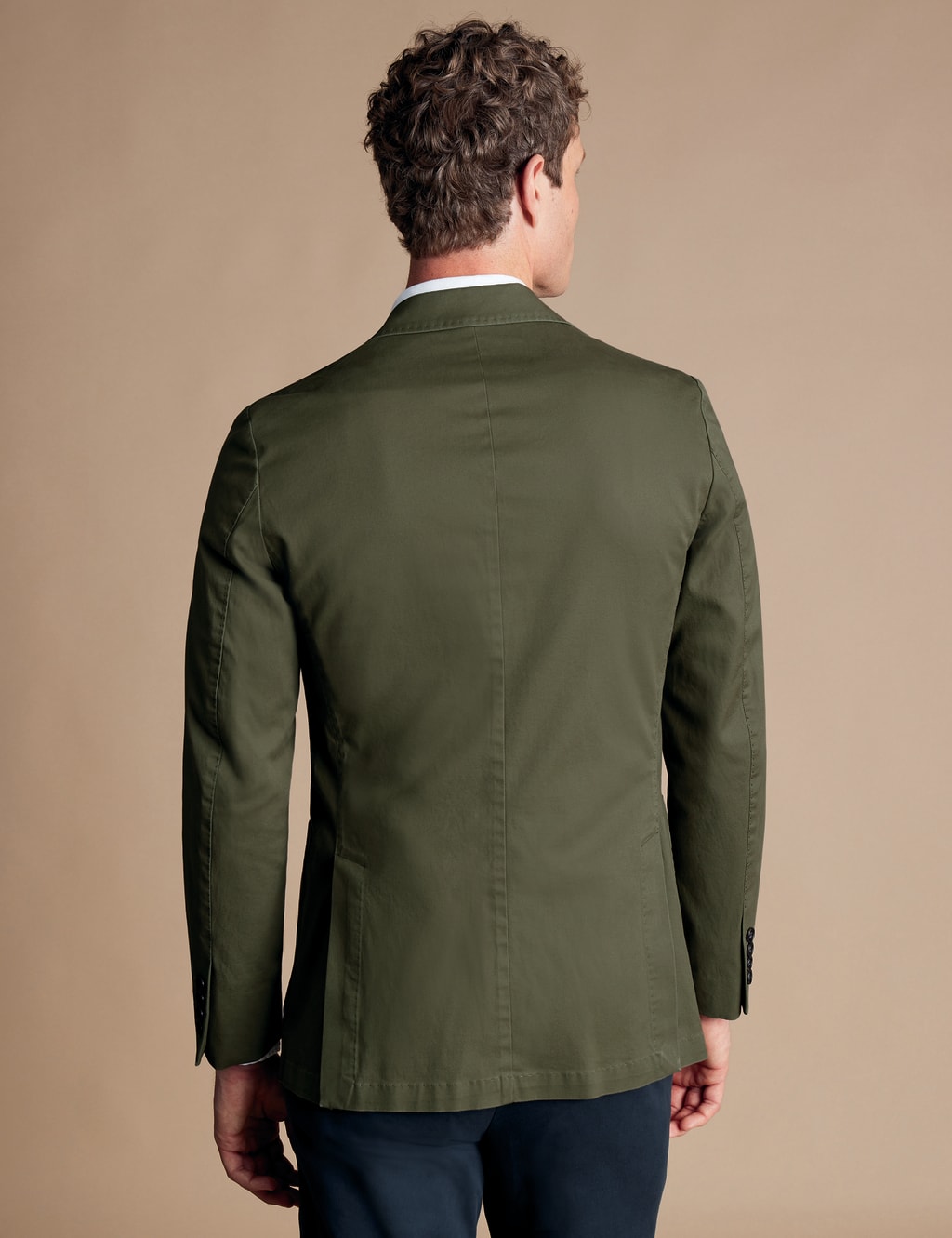 Slim Fit Cotton Rich Stretch Jacket 3 of 5
