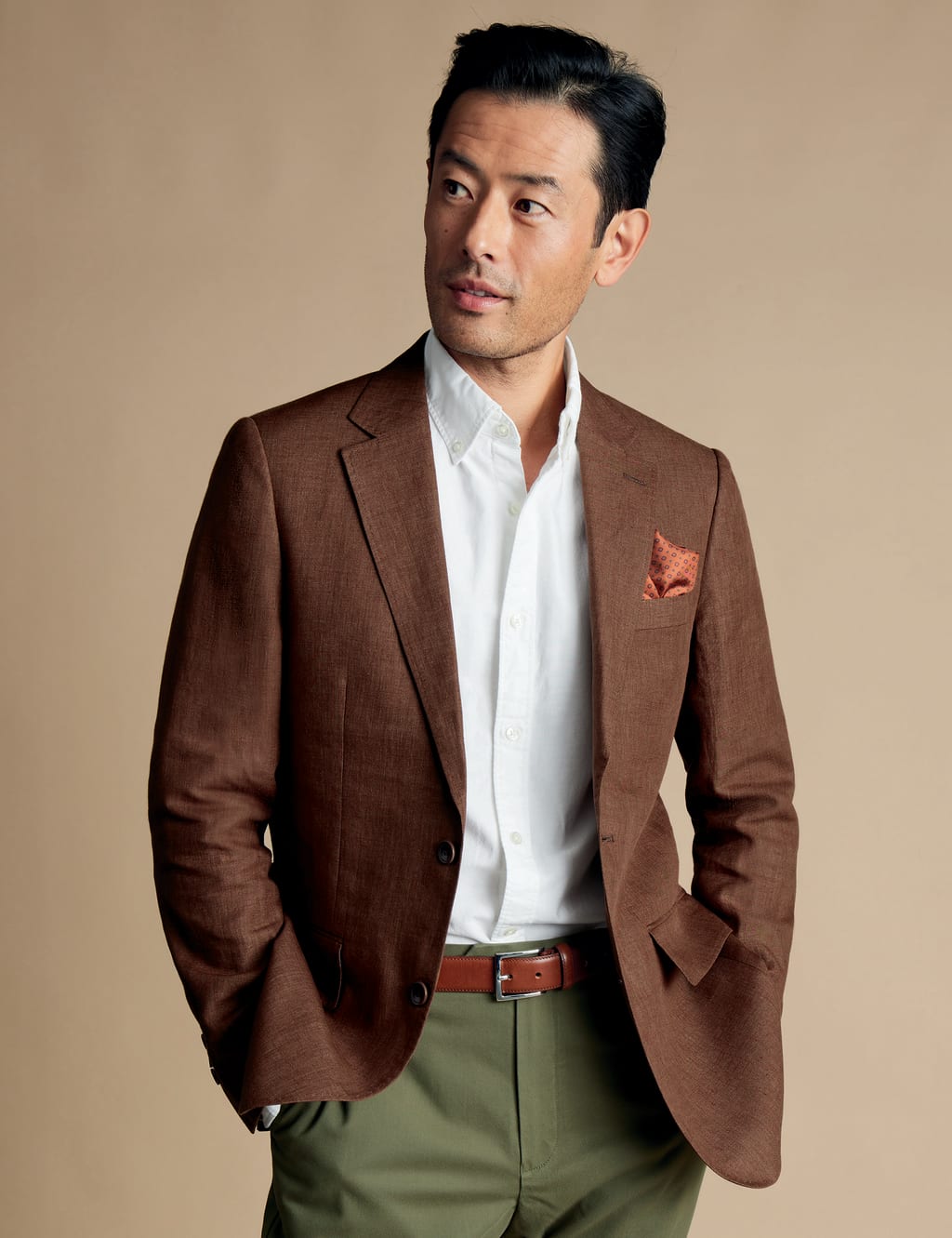 Marks and spencer linen blazer clearance
