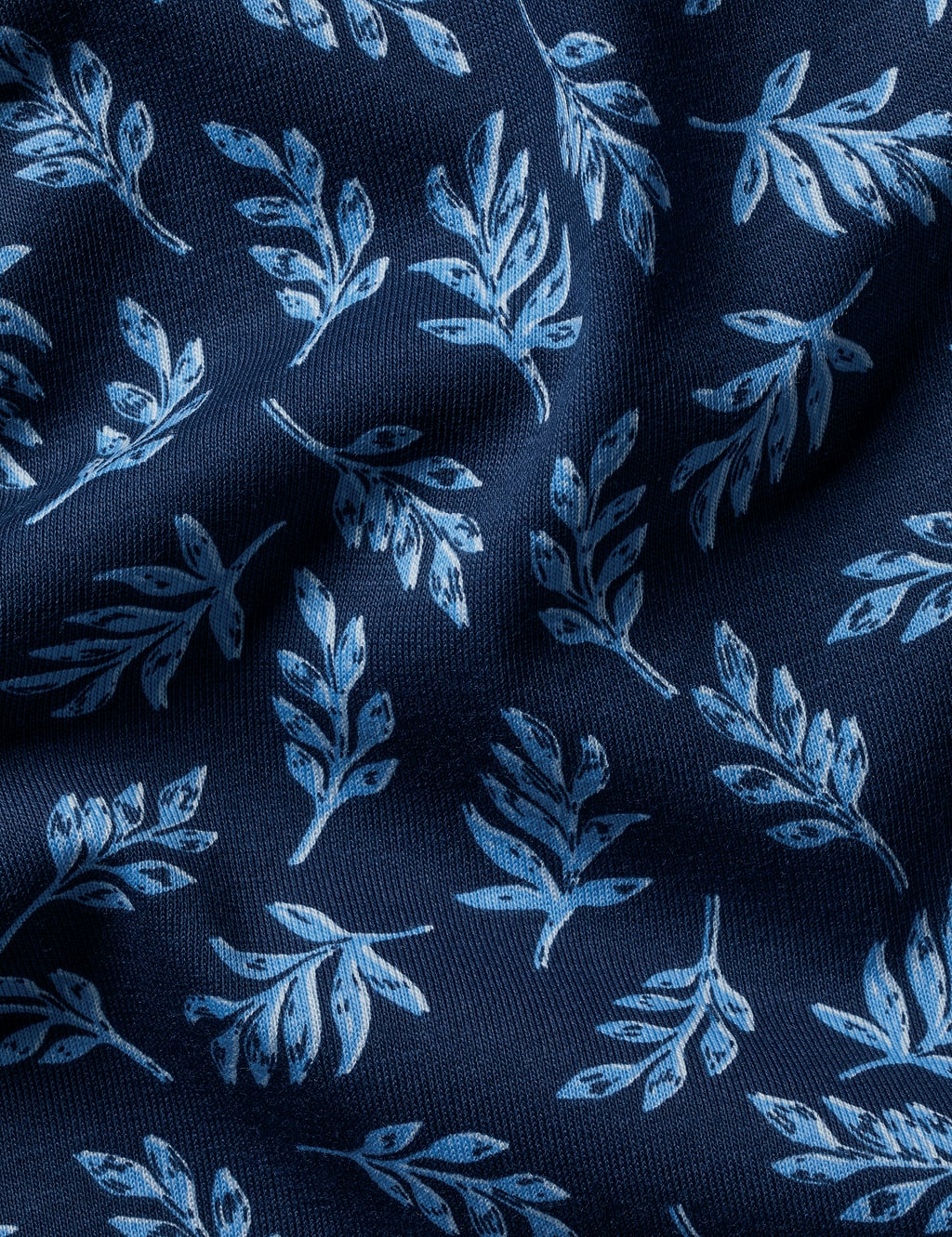 Cotton Rich Floral Polo Shirt 6 of 6