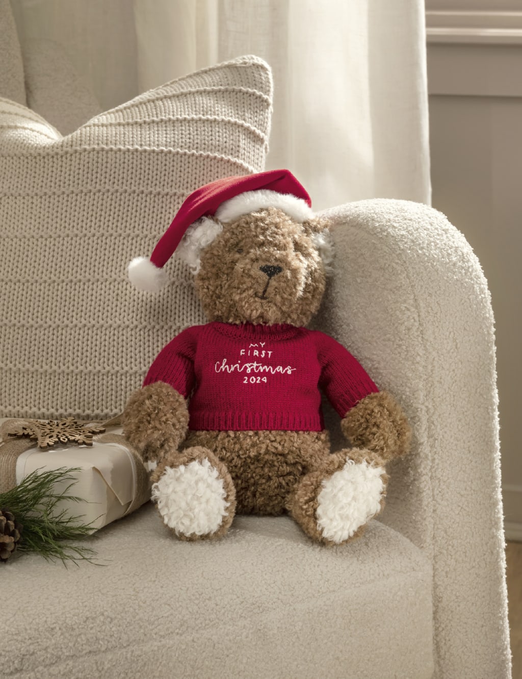 My First Christmas Bear Soft Toy (0+ Mths) 3 of 4