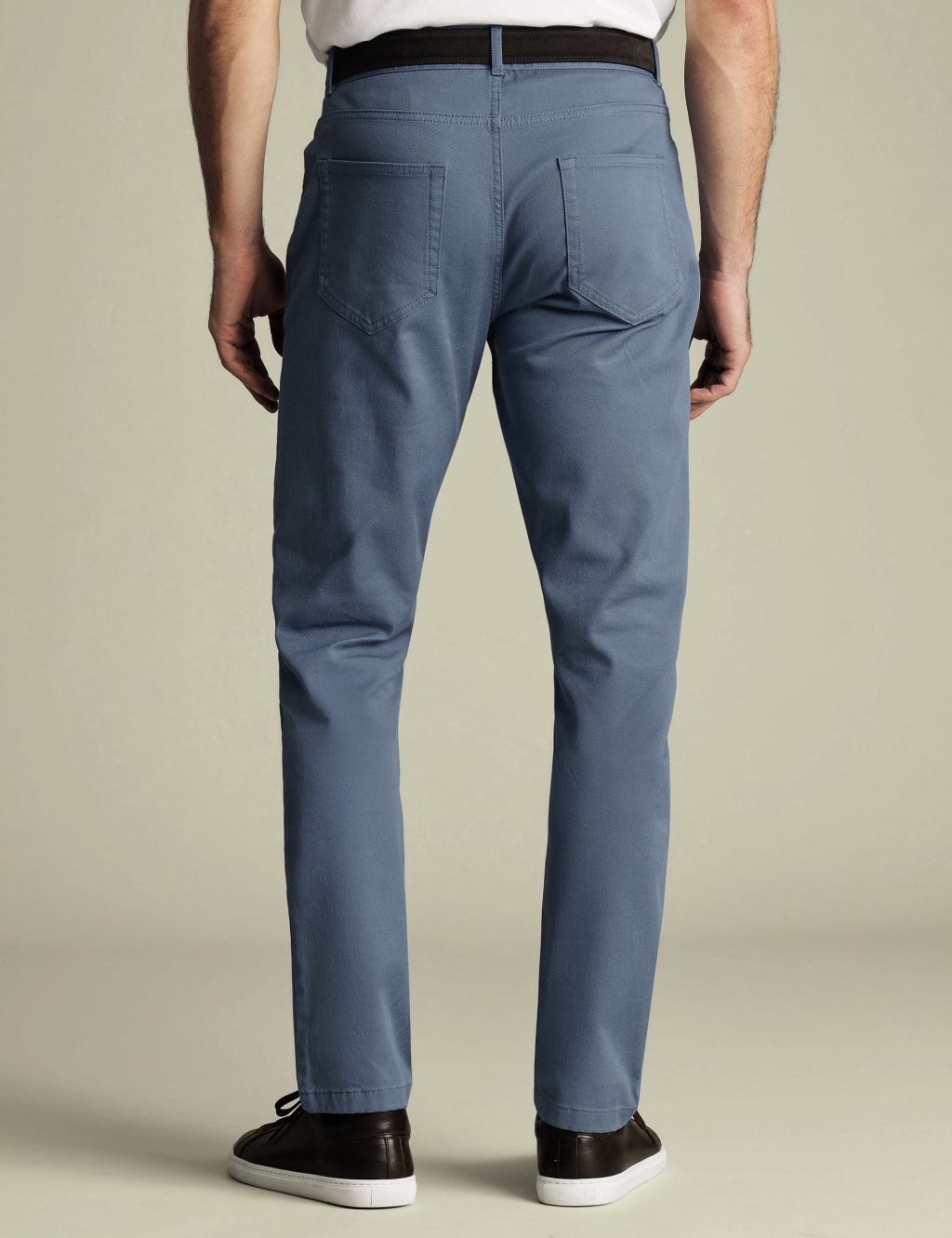 Slim Fit Twill 5 Pocket Stretch Jeans | Charles Tyrwhitt | M&S