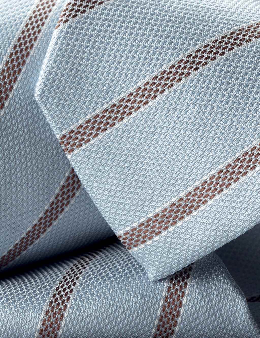 Striped Pure Silk Tie 2 of 2