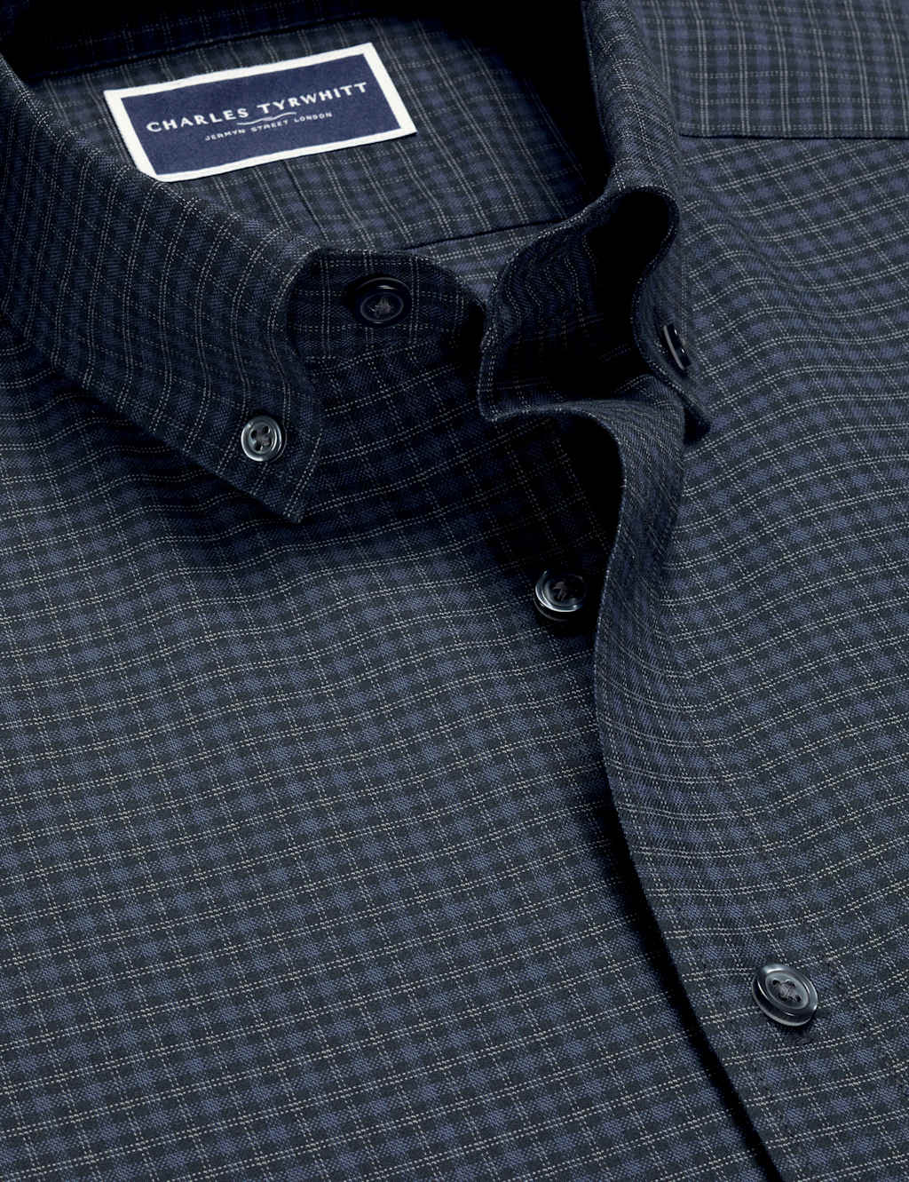 Regular Fit Brushed Cotton Check Shirt 5 of 6
