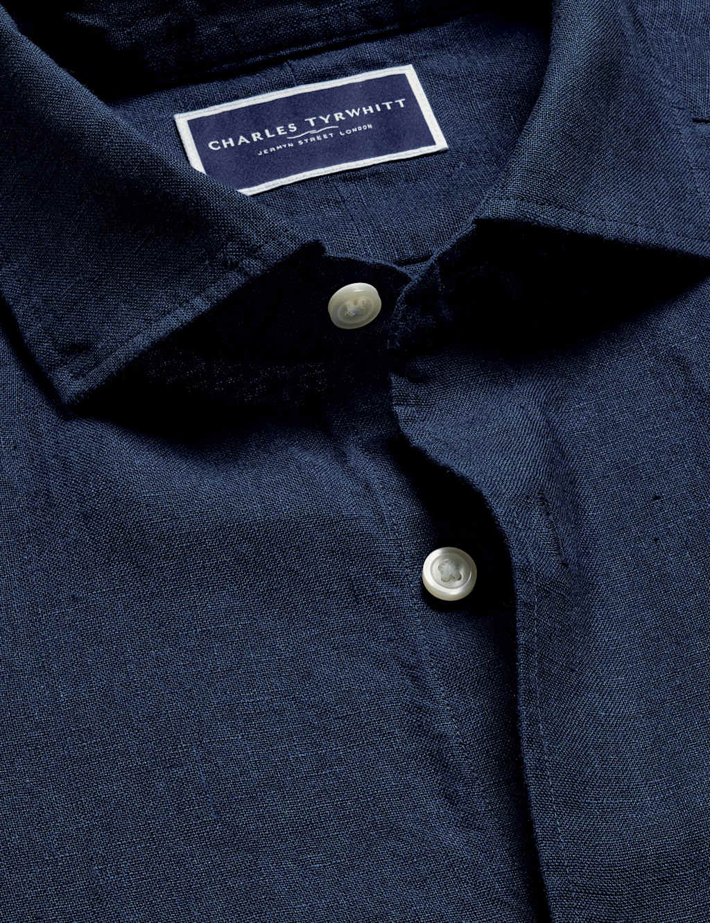 Slim Fit Pure Linen Shirt 4 of 5