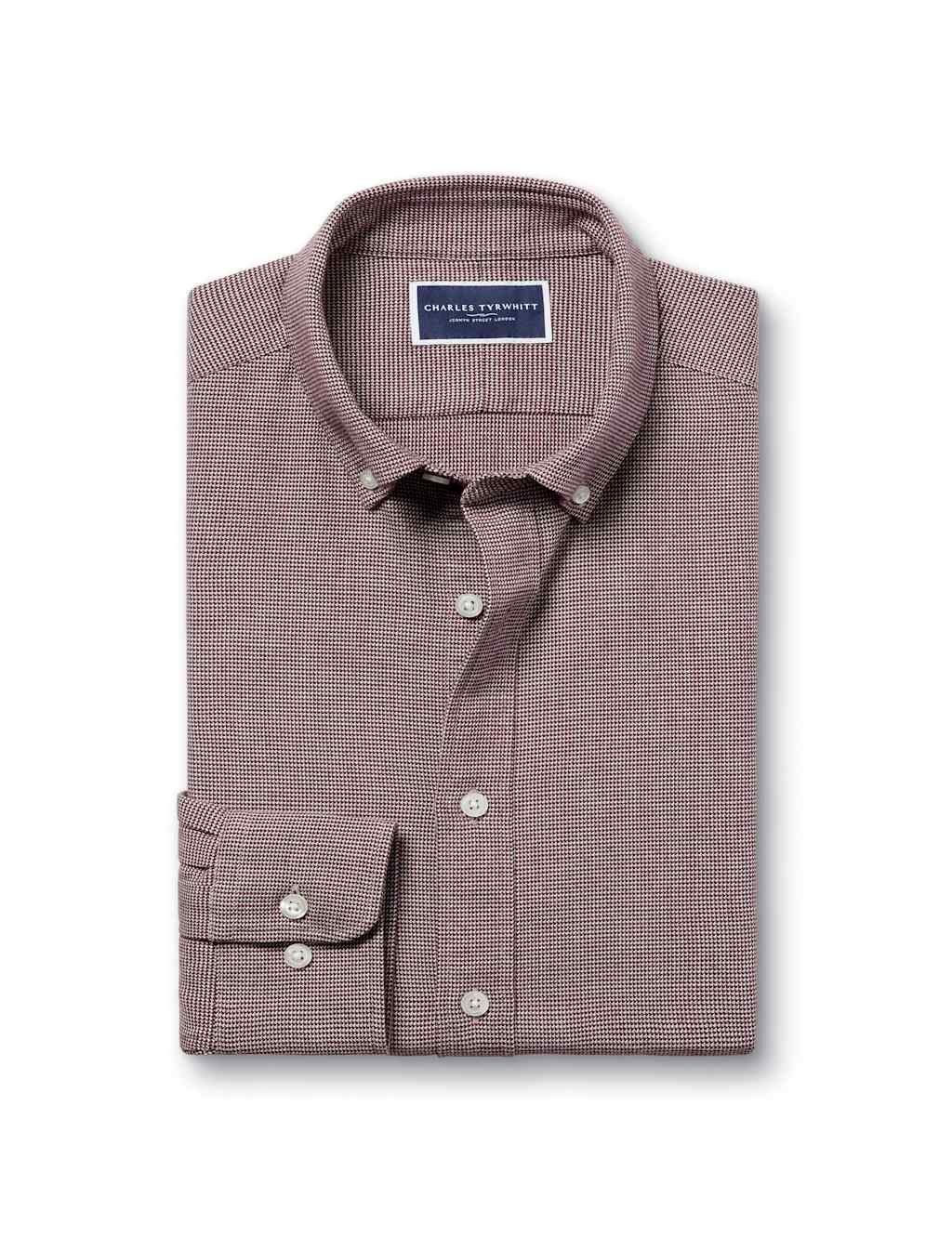 Slim Fit Pure Cotton Check Flannel Shirt 2 of 5