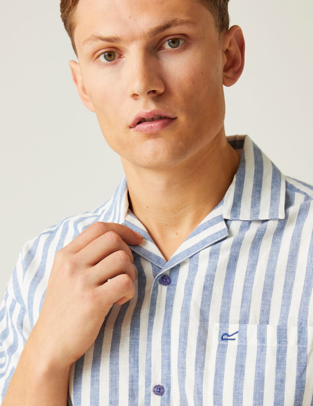 ShoreBay II Cotton Rich Striped Shirt 5 of 5