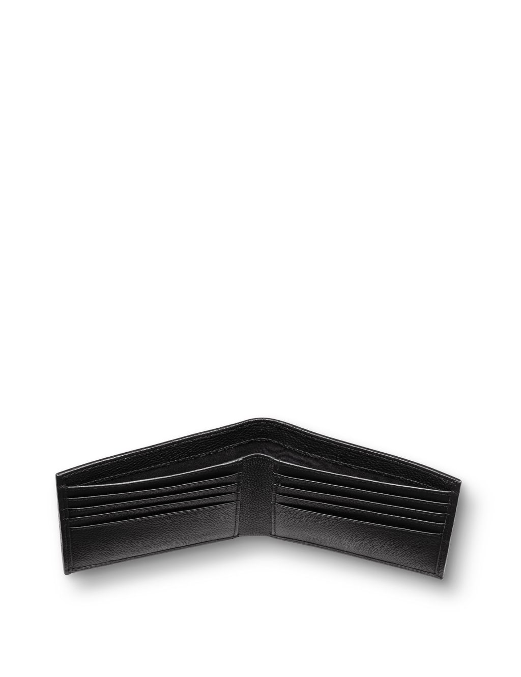Leather Pebble Grain Bi-fold Wallet 2 of 3