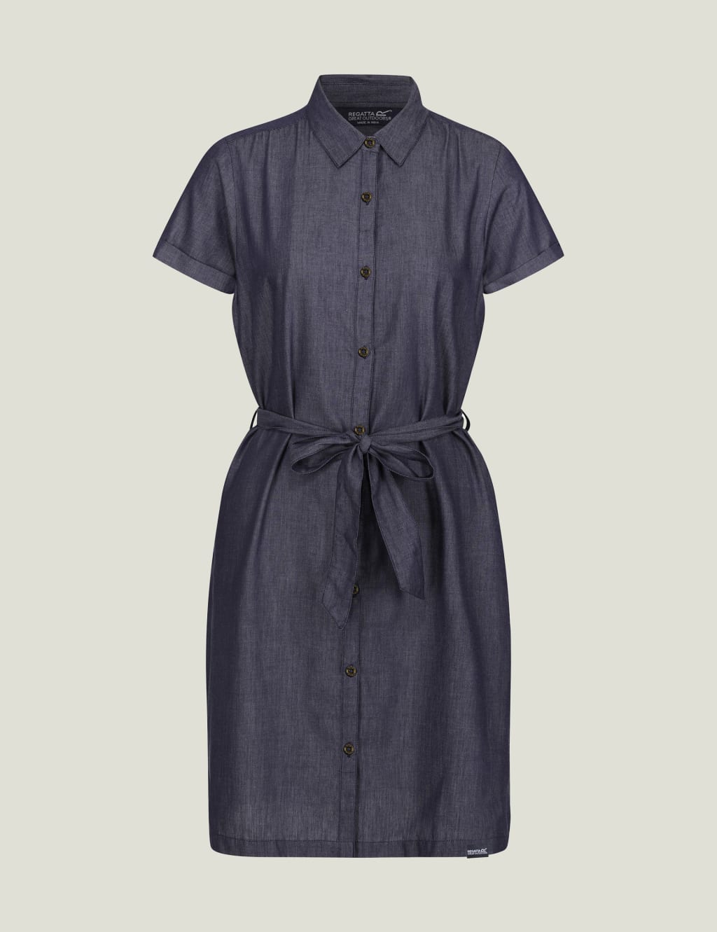 Rema Cotton Rich Striped Shirt Dress 2 of 4