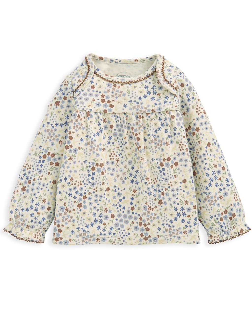 Pure Cotton Ditsy Floral Pyjamas (0-3 Yrs) 3 of 4