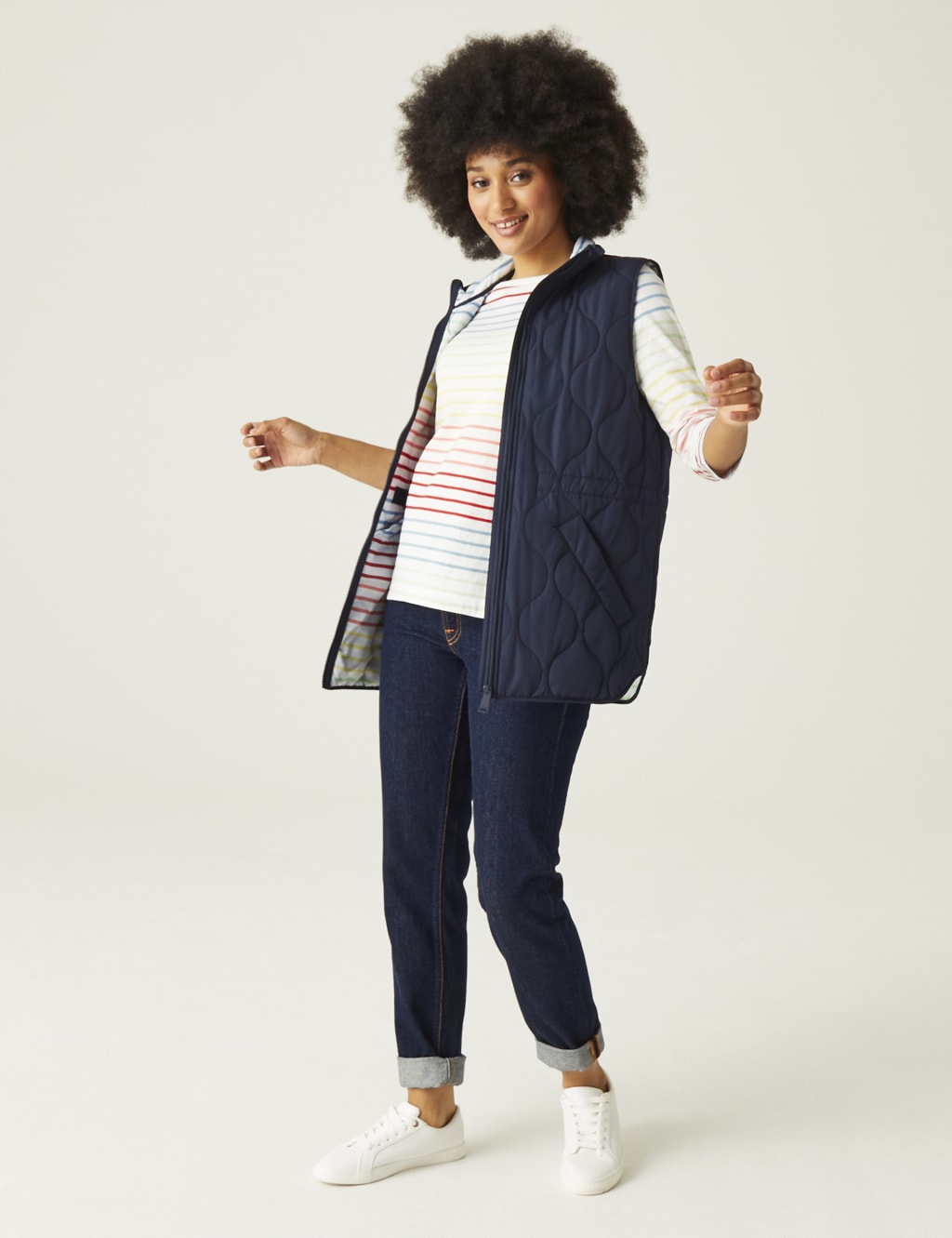 Courcelle Padded Funnel Neck Gilet 3 of 6