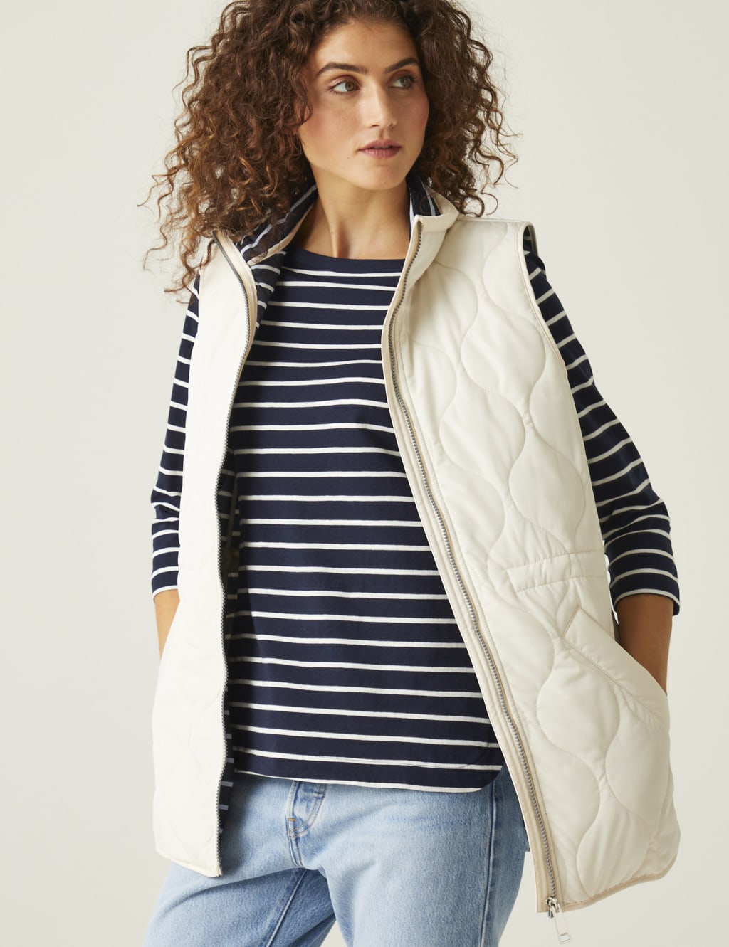 Courcelle Padded Funnel Neck Gilet 5 of 7