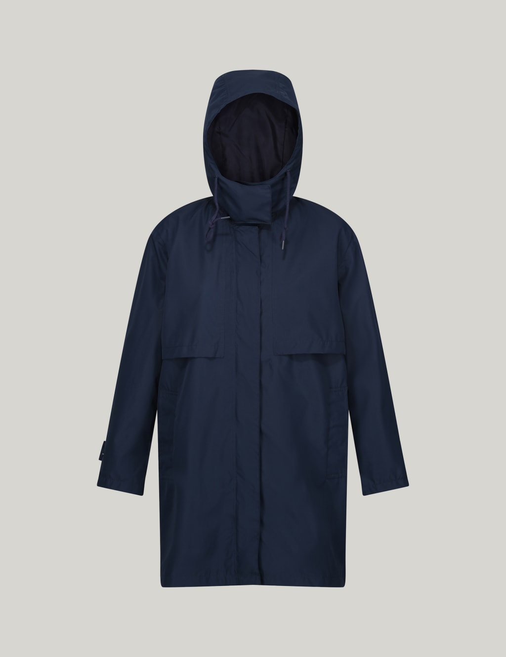 Georgonia Hooded Funnel Neck Raincoat 2 of 10