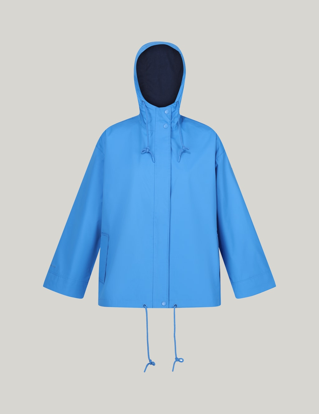 Sarika Hooded Funnel Neck Raincoat 2 of 3