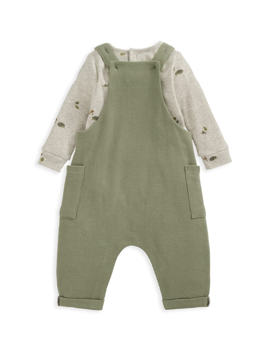 2pc Pure Cotton Autumnal Print Outfit (0-36 Mths) 3 of 5