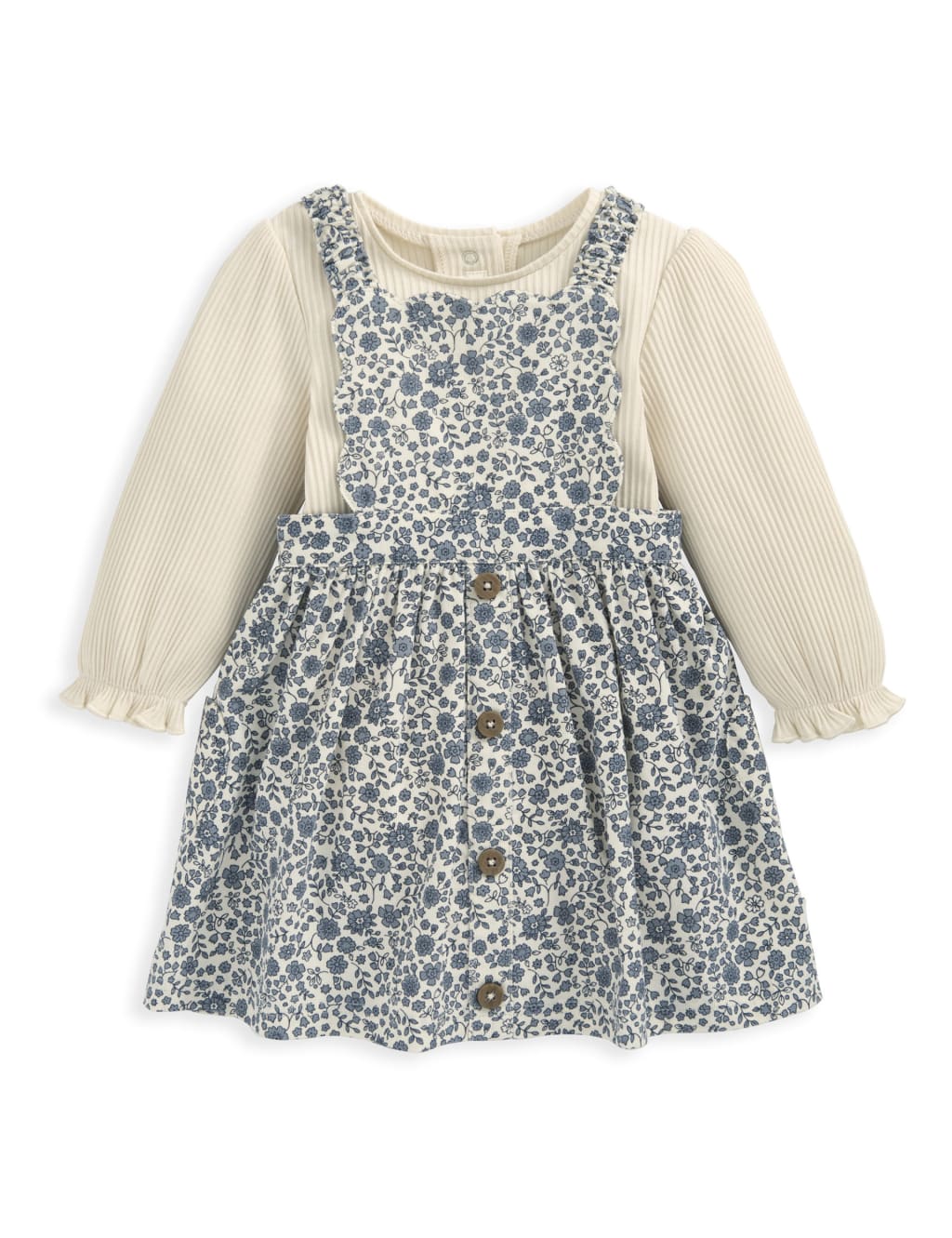 2pc Cotton Rich Floral Outfit (0-24 Mths) 4 of 4