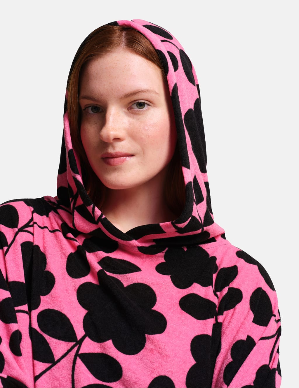 Orla Kiely Floral Towelling Robe 5 of 6