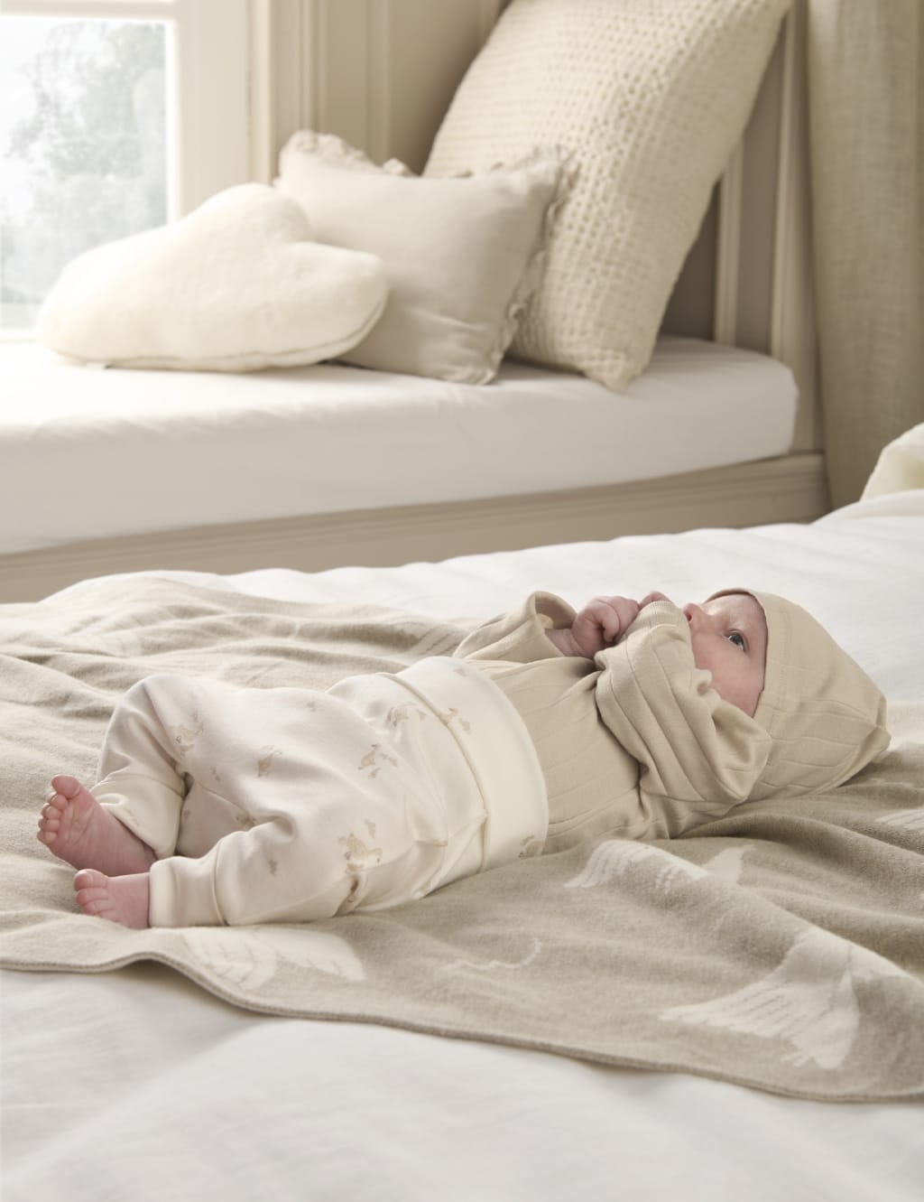 3pc Pure Cotton Duck Print Outfit (0-9 Mths) 3 of 7
