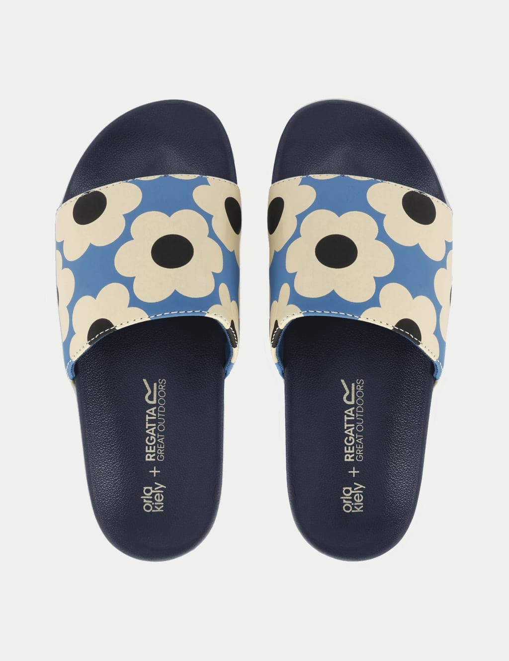 Orla Floral Flat Sliders 3 of 4