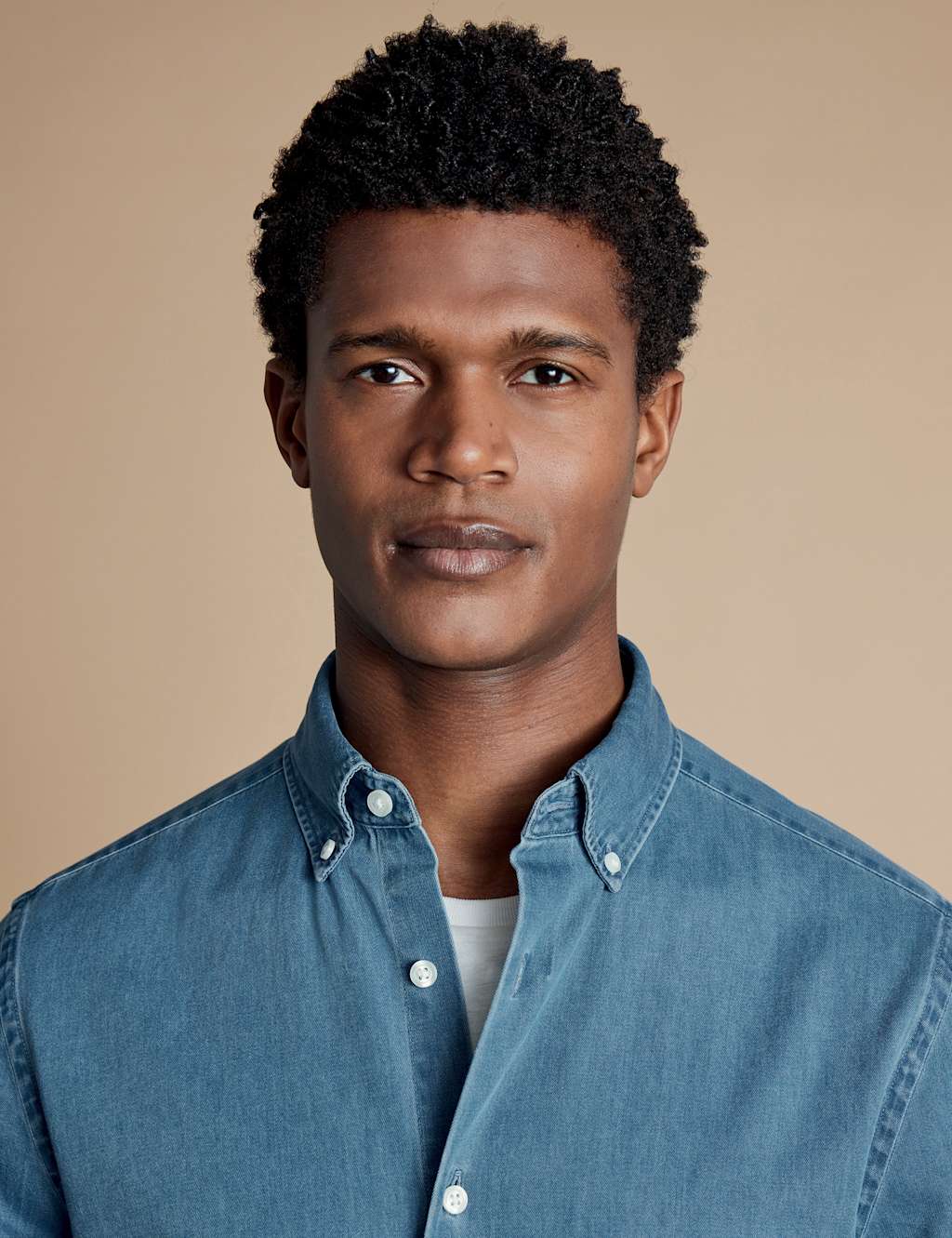 Slim Fit Denim Shirt 3 of 5