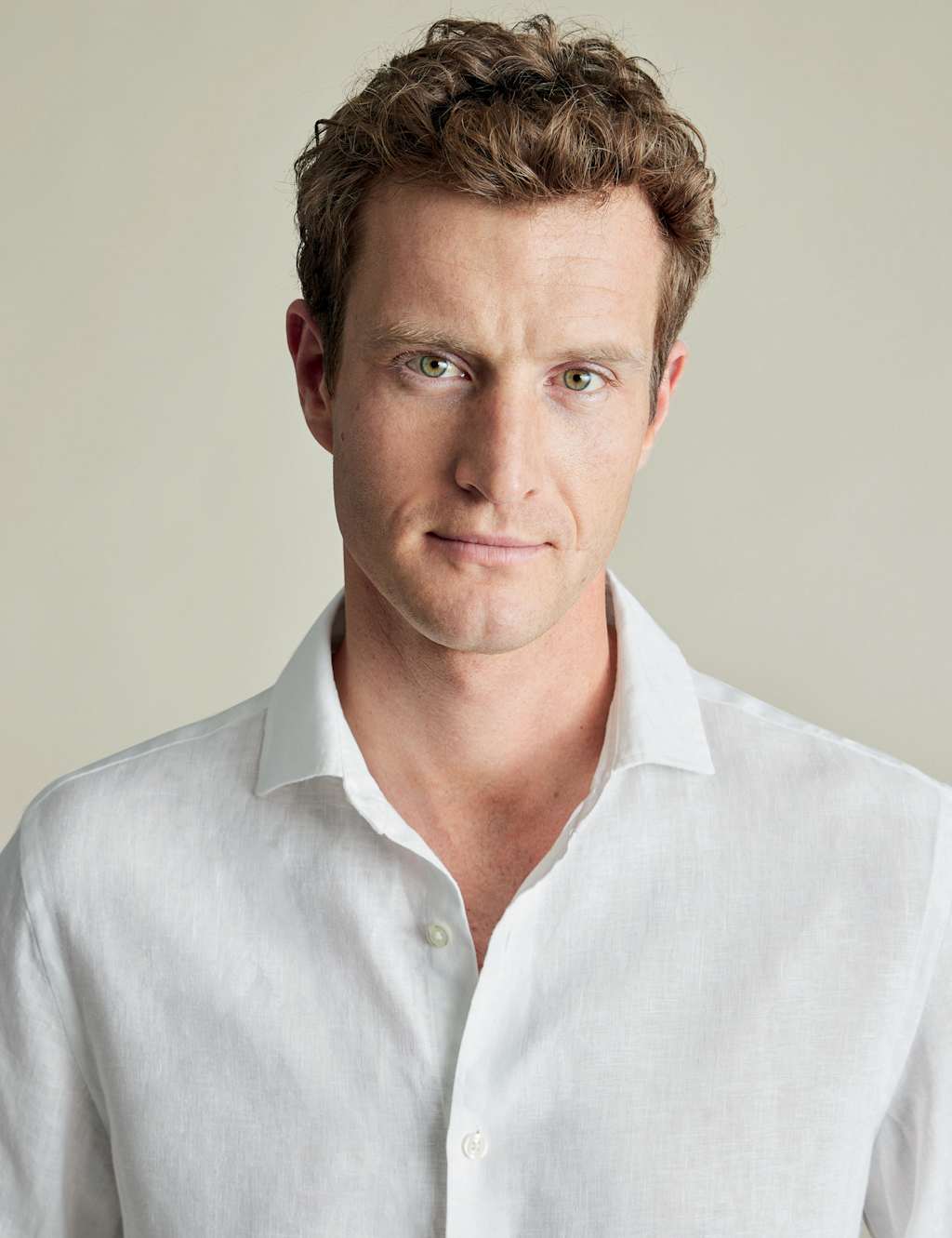 Slim Fit Pure Linen Shirt 3 of 5