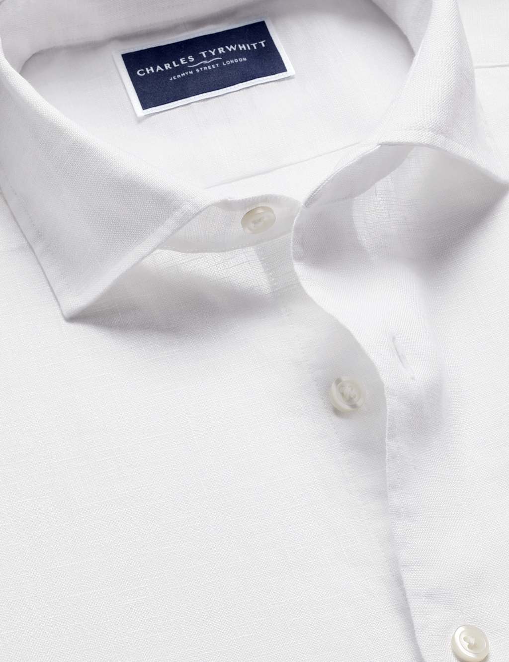 Slim Fit Pure Linen Shirt 4 of 5
