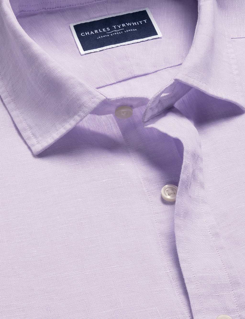 Slim Fit Pure Linen Shirt 4 of 5