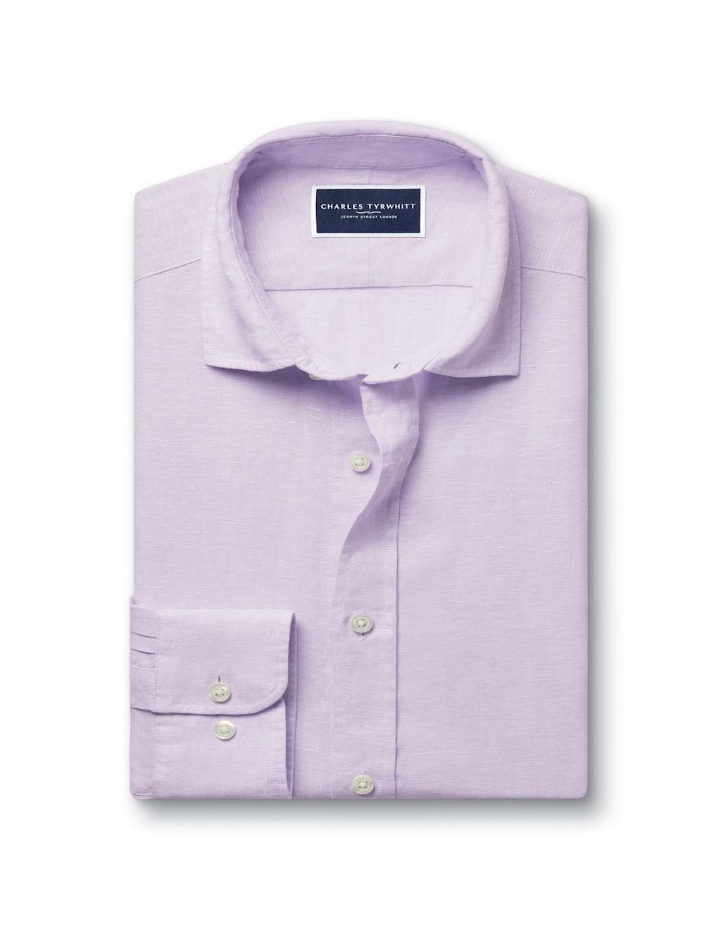Slim Fit Pure Linen Shirt 2 of 5