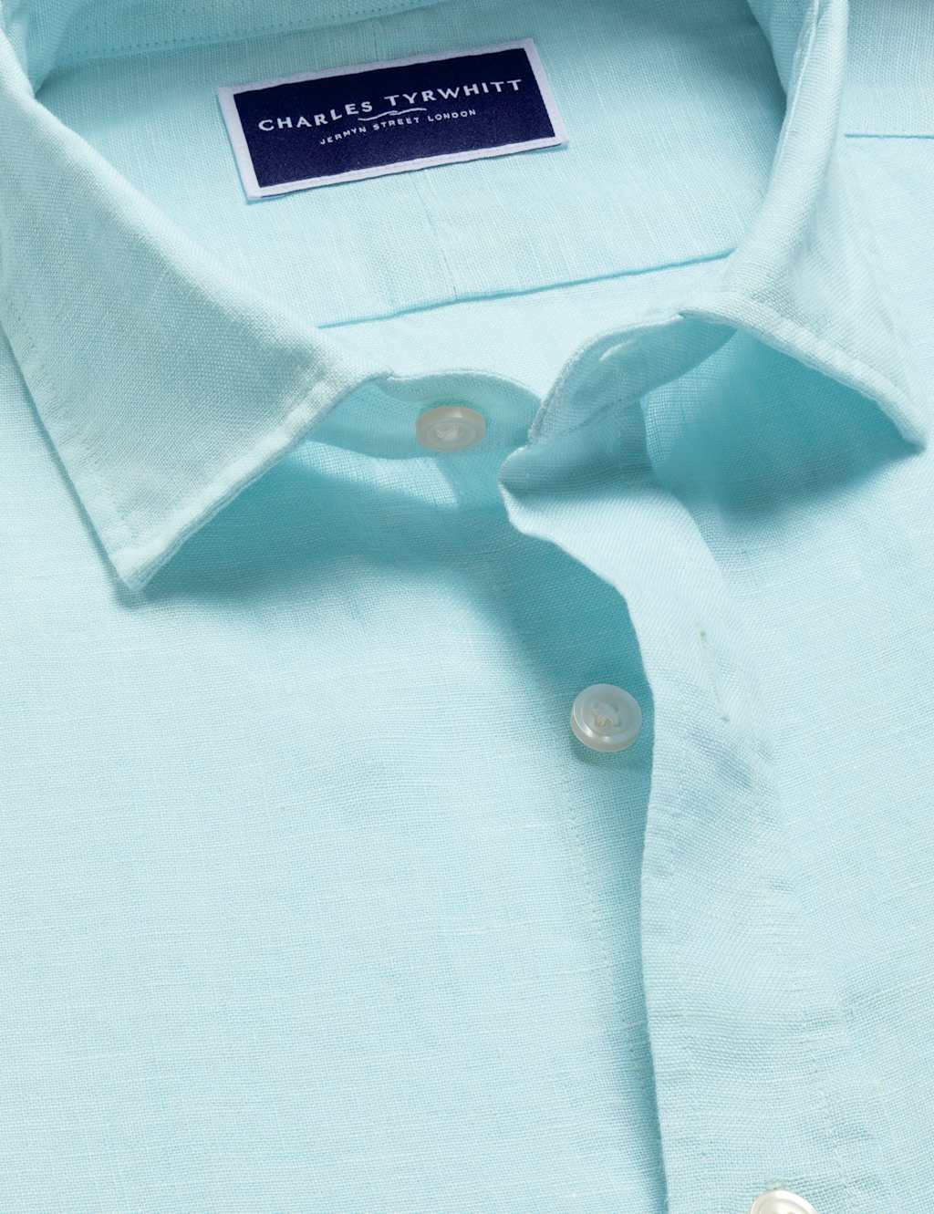 Slim Fit Pure Linen Shirt 4 of 5