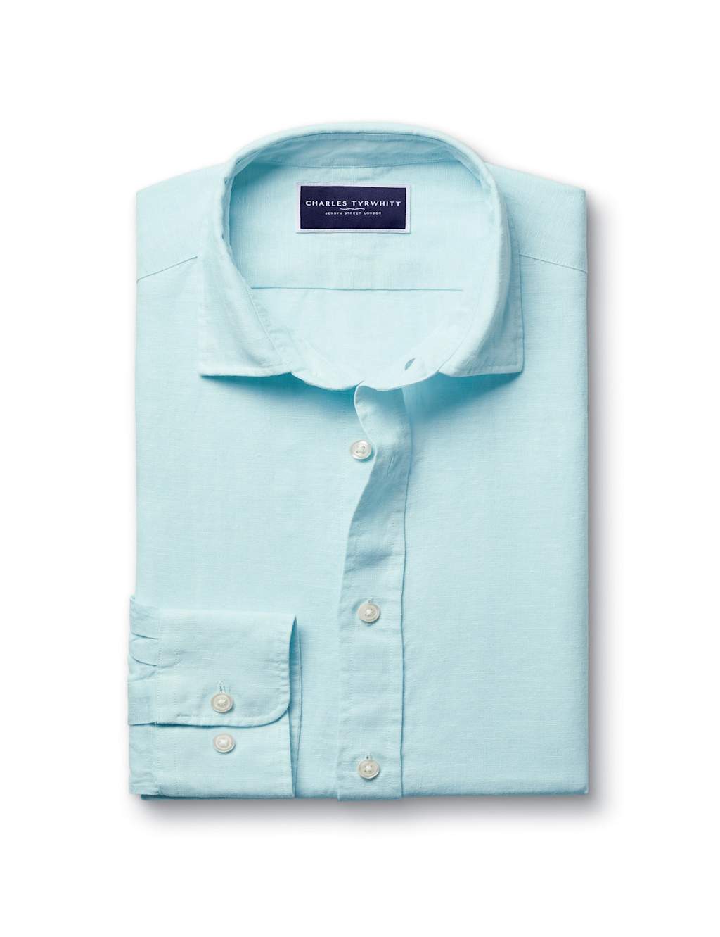 Slim Fit Pure Linen Shirt 2 of 5