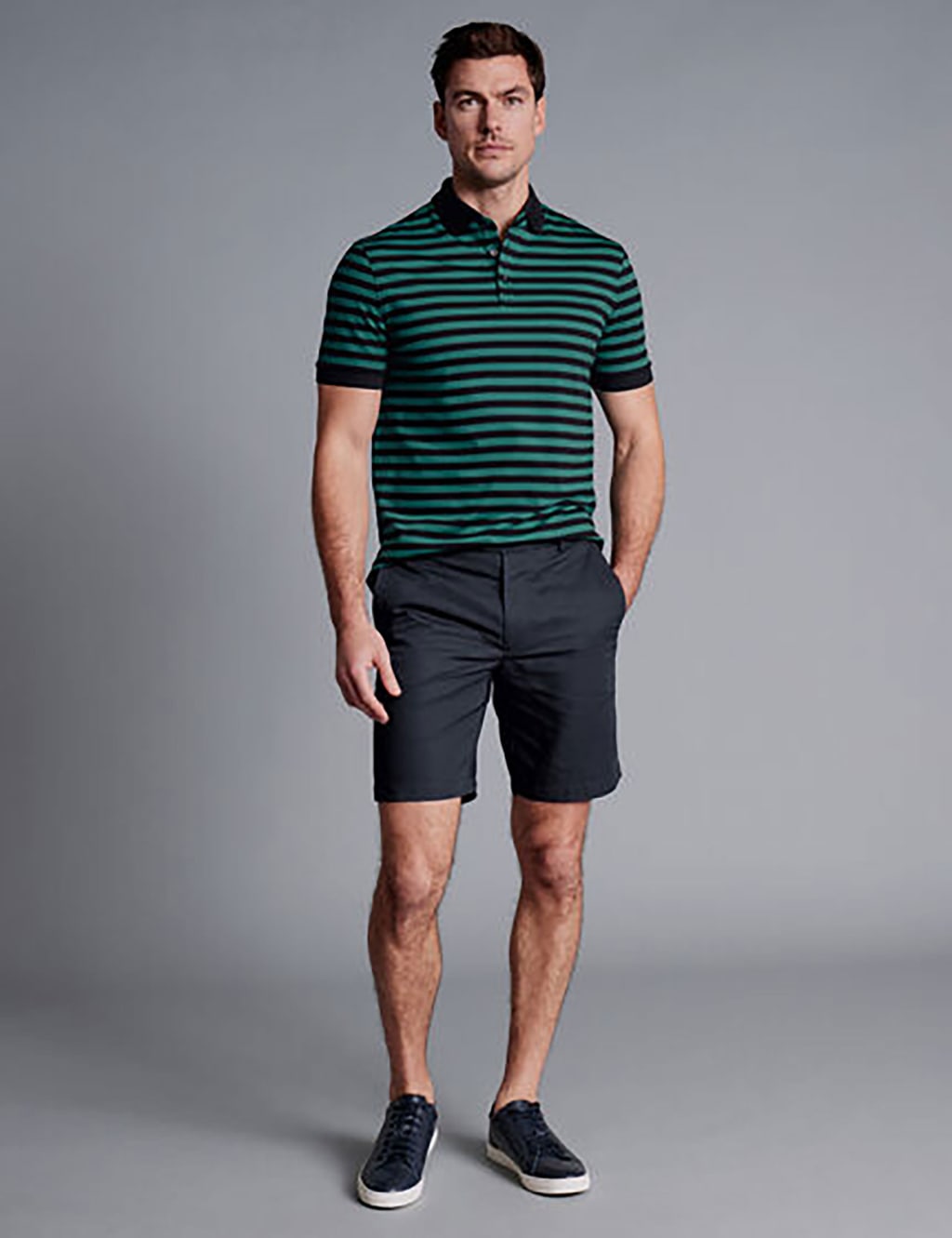 Linen Blend Chino Shorts 3 of 5