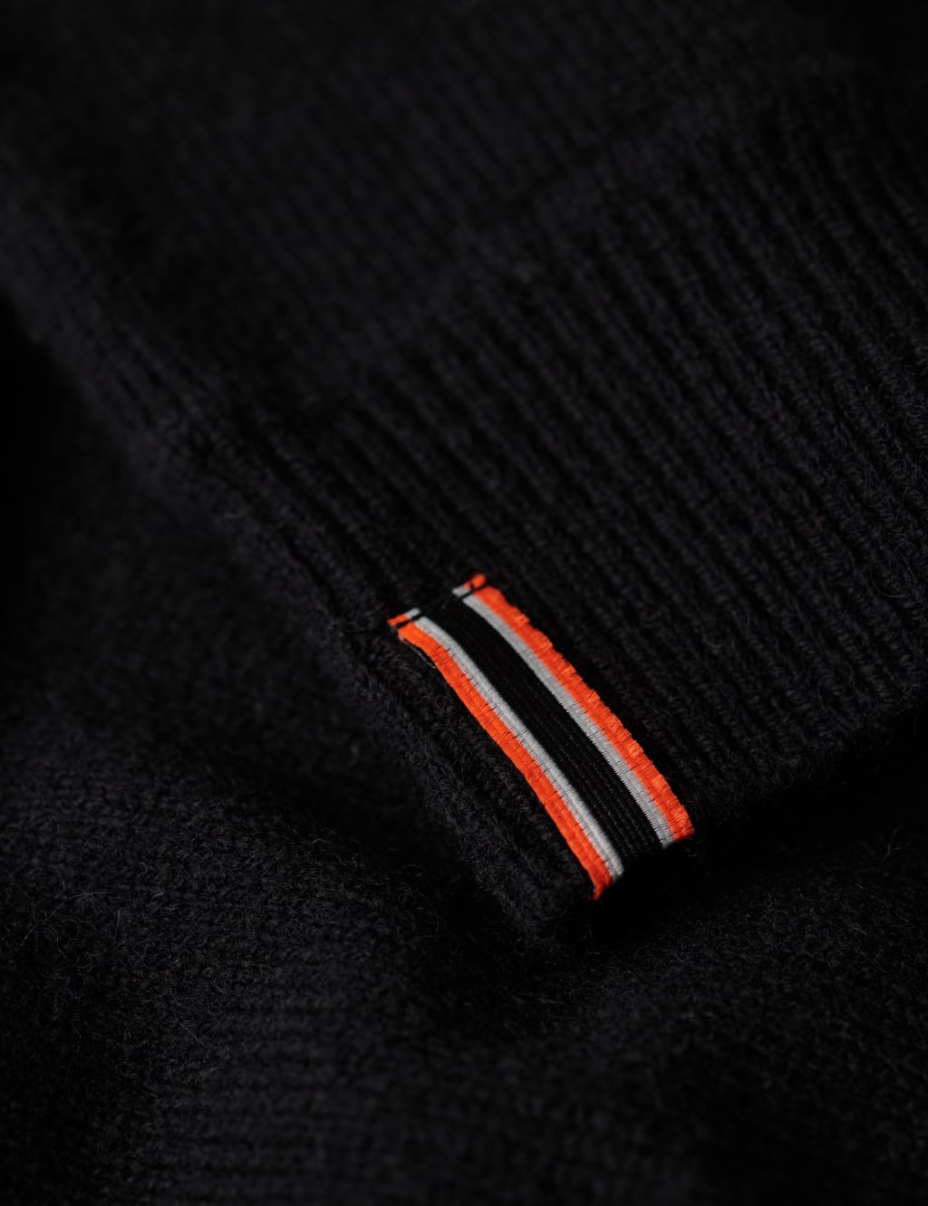 Wool Blend Ribbed Crew Neck Jumper 6 of 6