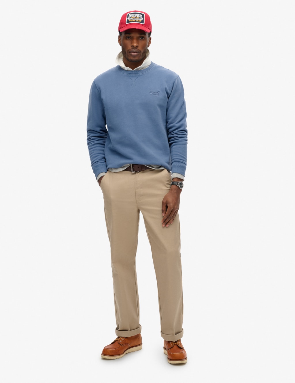 Cotton Rich Ribbed Sweatshirt 2 of 5