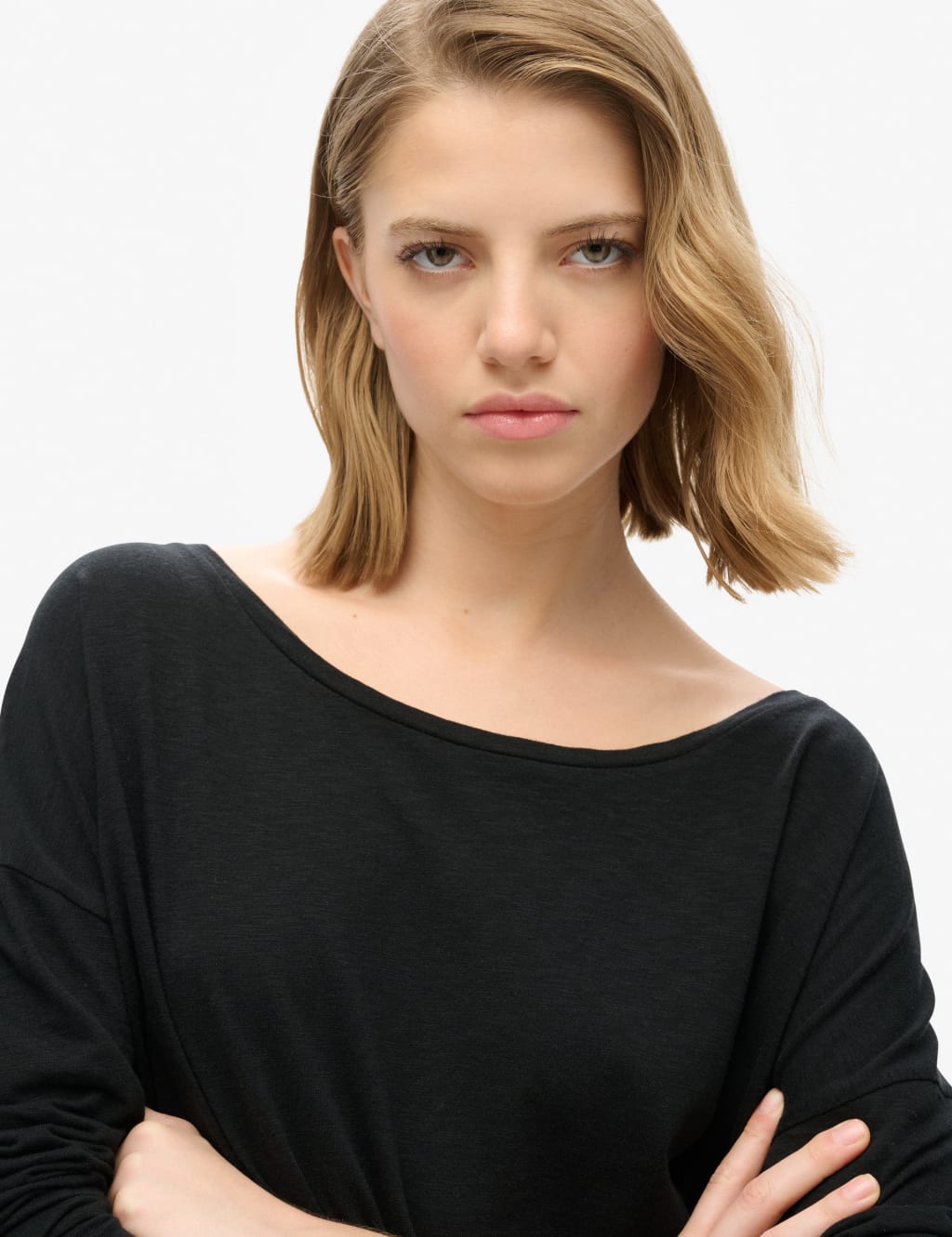 Jersey Wide Neck Top 4 of 5