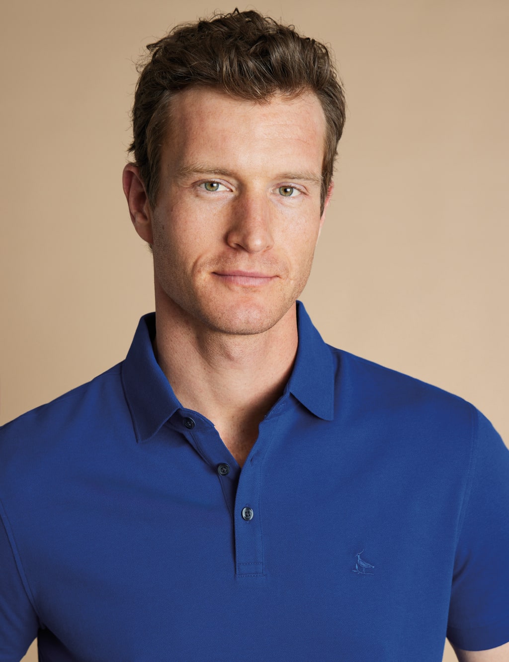 Cotton Rich Pique Polo Shirt 3 of 5