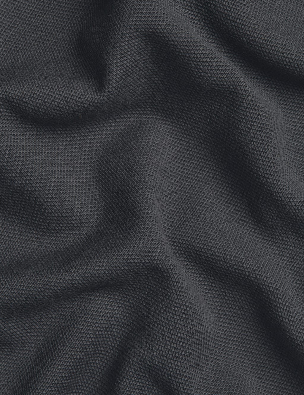 Cotton Rich Pique Long Sleeve Polo Shirt 6 of 6