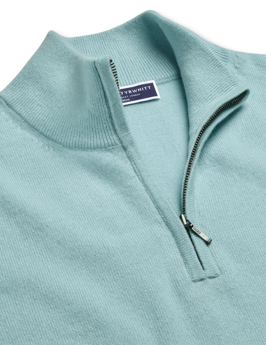 Pure Cashmere Half Zip Jumper 5 of 5