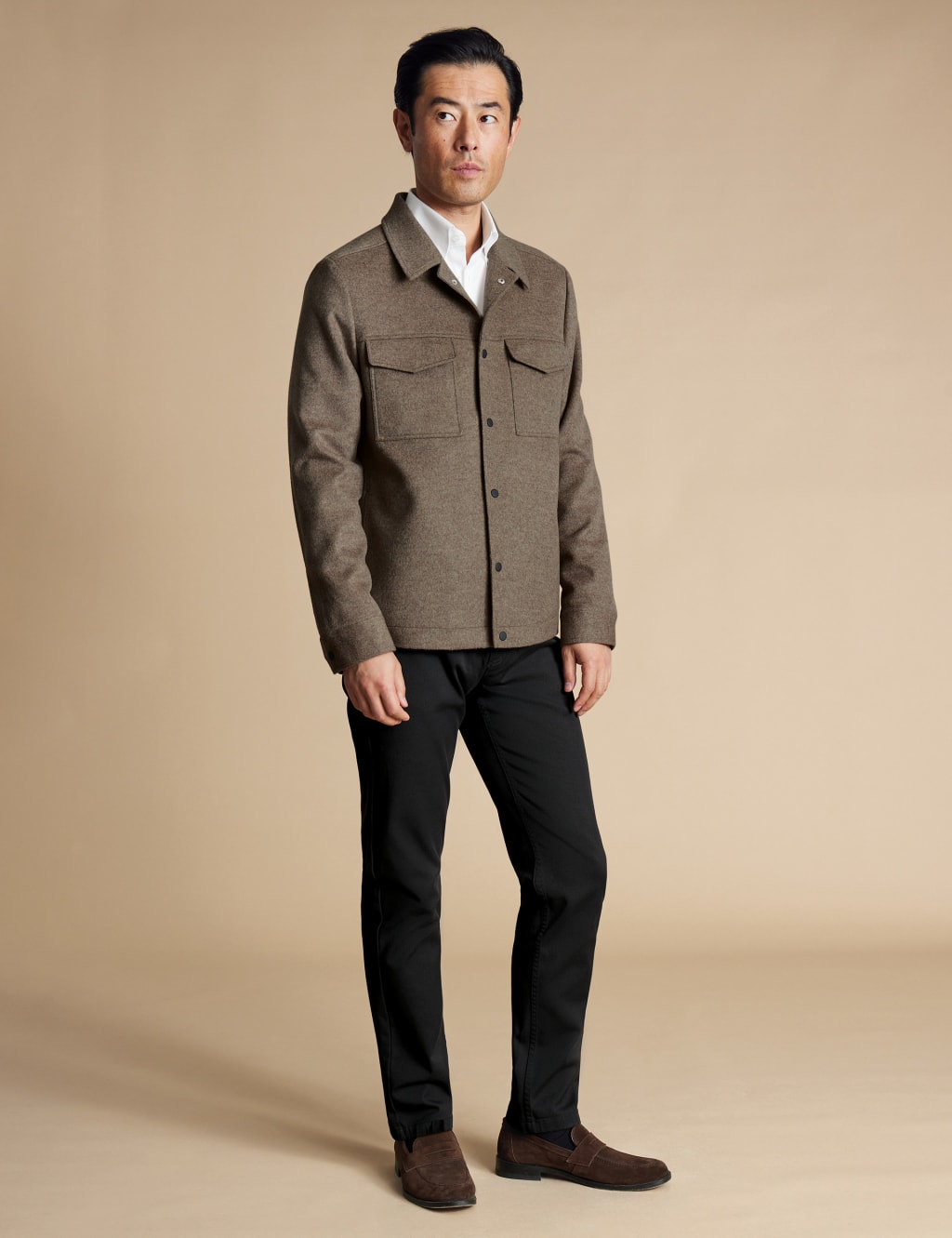Pure Wool Harrington Jacket 2 of 5