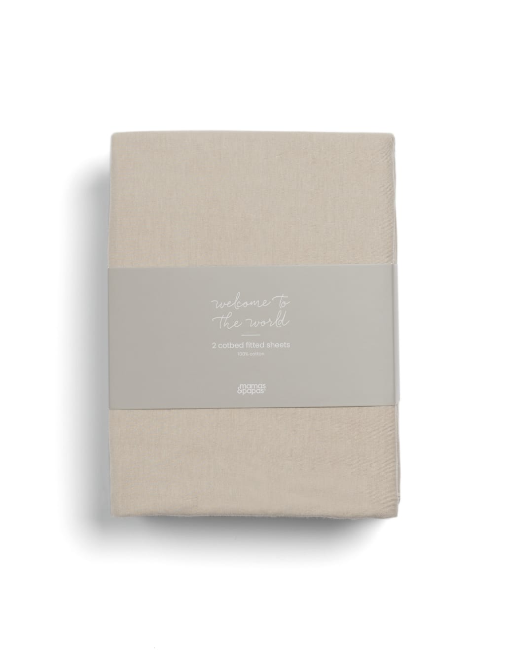 2pk Pure Cotton Cotbed Fitted Sheets 3 of 5