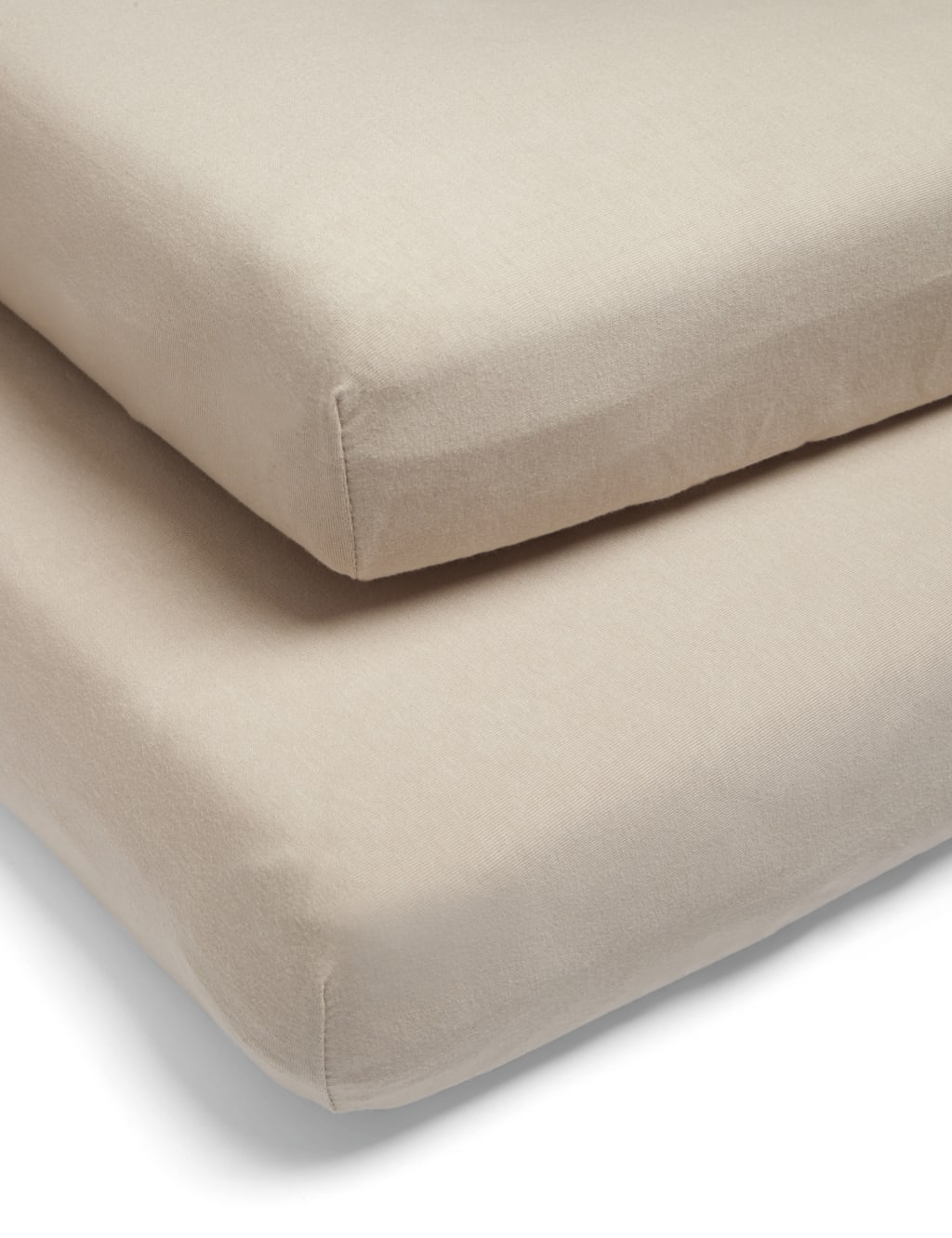 2pk Pure Cotton Cotbed Fitted Sheets 4 of 5
