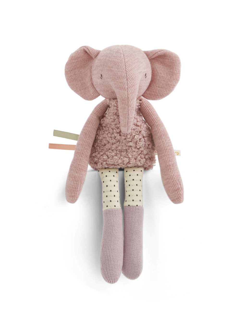 Edie Elephant Beanie Toy (0+ Mths) 2 of 2